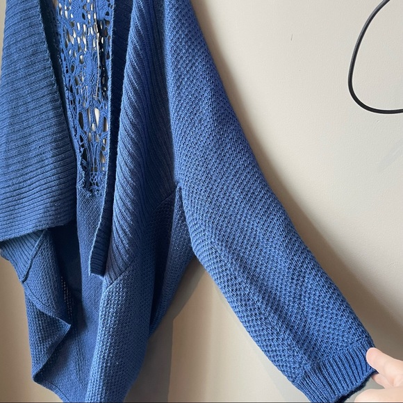 🆕 Ravel USA waterfall sweater marina XL *flaw* - Picture 3 of 9